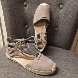 Audrey Brooke Shoes - Audrey Brooke taupe espadrilles sz 7.5 NWOT Audrey Brooke Shoes - Audrey Brooke taupe espadrilles sz 7.5 NWOT